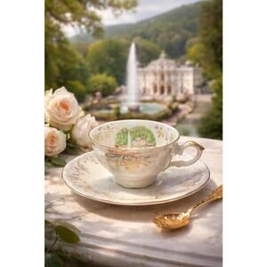 Winterling & Schumann Arzberg Bavaria 1950s Mix & Match Demitasse Cup Saucer